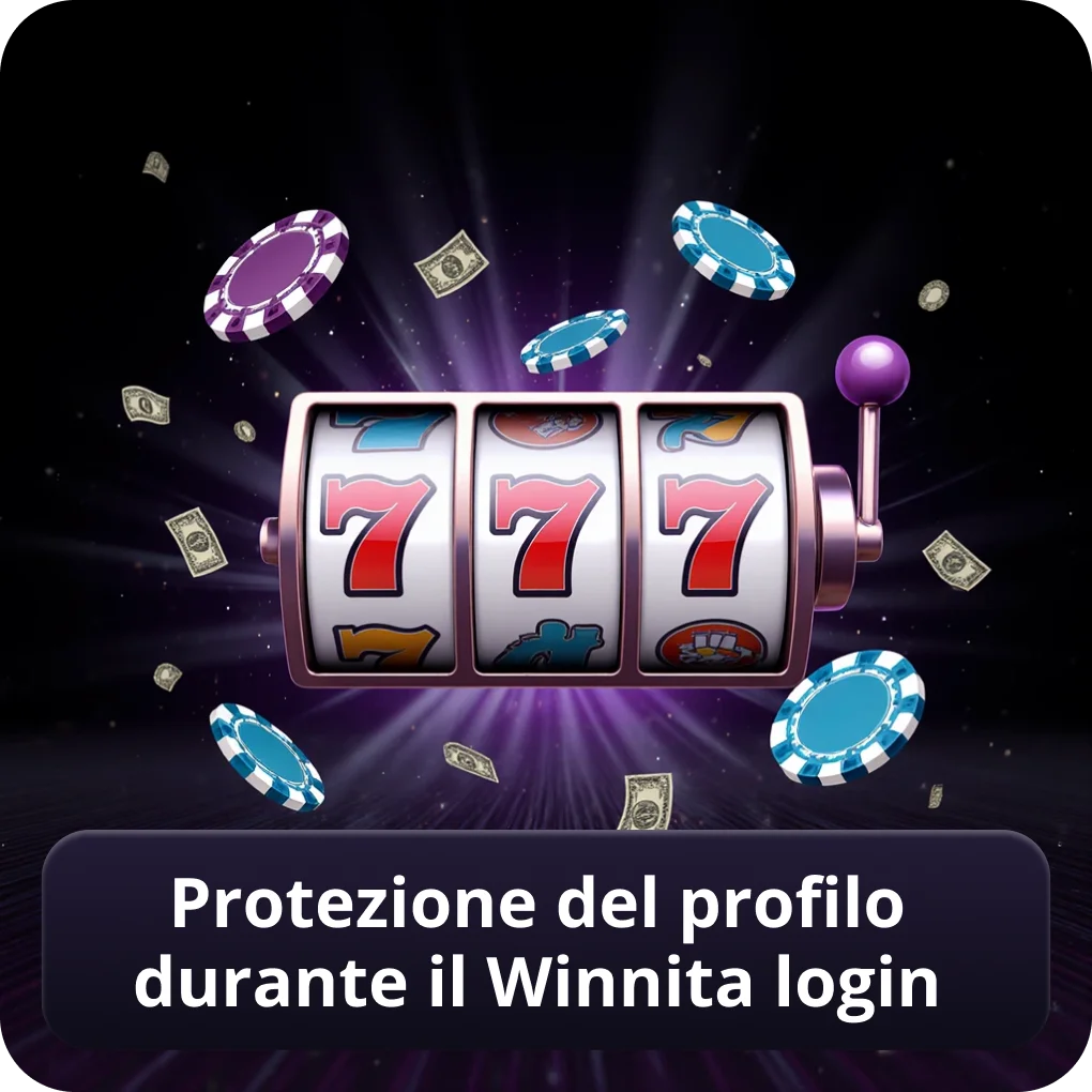 Protezione del profilo durante il Winnita login: sicurezza garantita Protezione del profilo durante il Winnita login