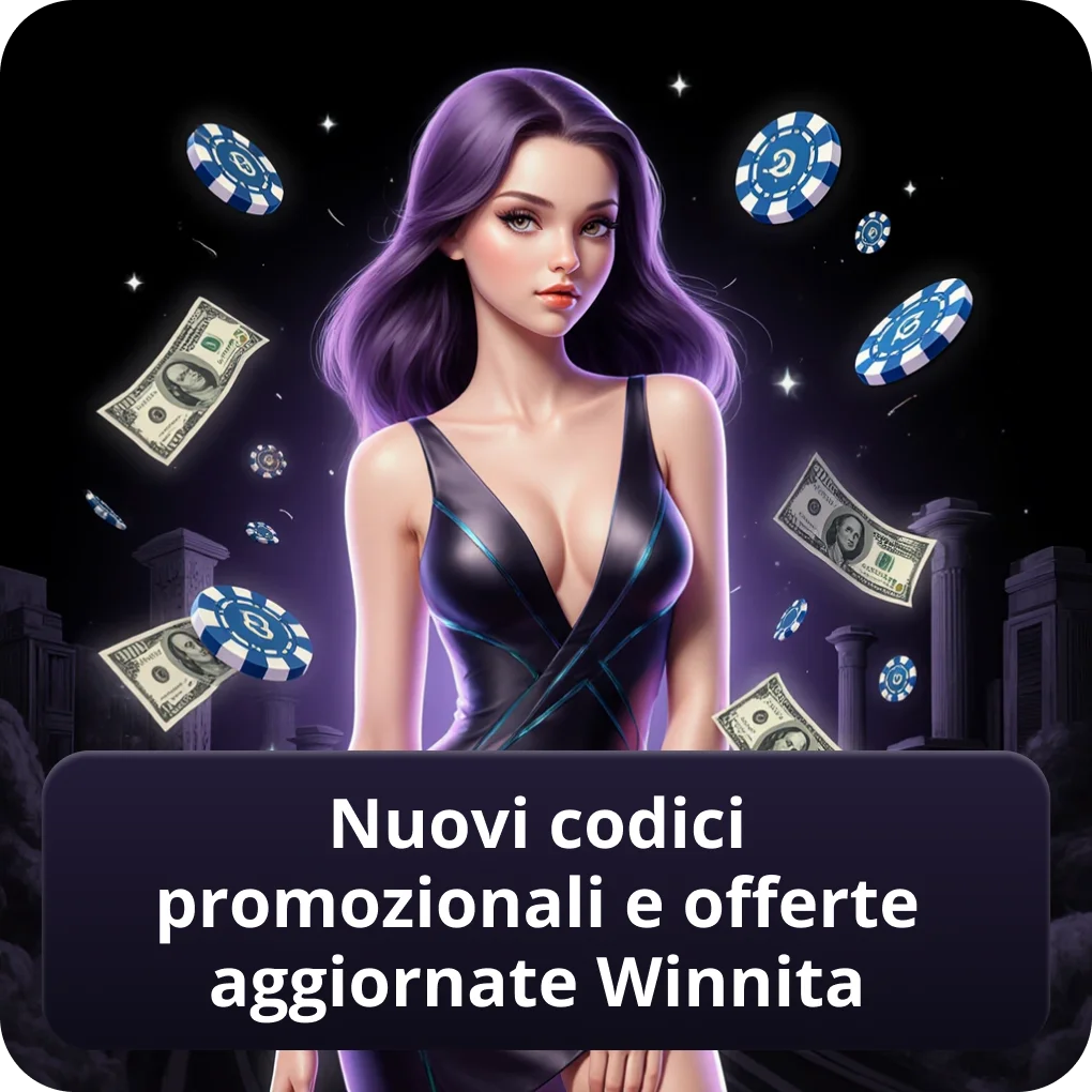 Nuovi codici promozionali e offerte aggiornate Winnita
